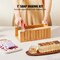 Soap Making Kit with Bamboo Cutting Box, Silicone Mold, Stainless Steel Cutters & 205 Accessories for DIY Handmade Soap Bars